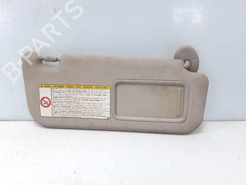 Højre solskærm Højre solskærm TOYOTA COROLLA Saloon (_E15_) 2.0 D-4D (ADE150) (126 hp) 37177171 37177171