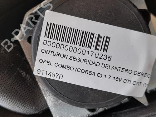 Front right seatbelt OPEL COMBO Box Body/MPV 1.7 DTI 16V | BP12717715I25 