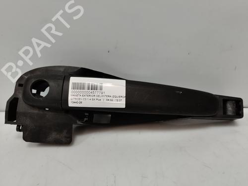 Used Front left exterior door handle Front left exterior door handle CITROËN C3 I (FC_, FN_) 1.4 i Bivalent (73 hp) 34637682 34637682