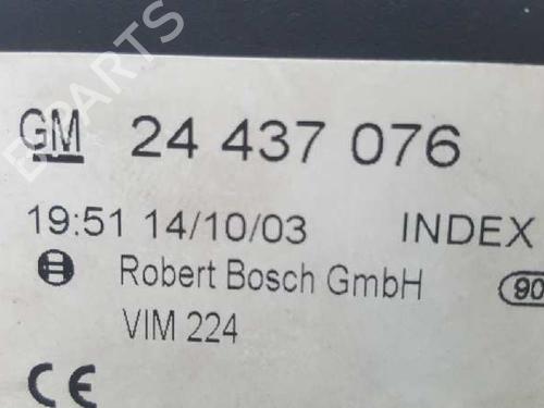 Comfort control module OPEL ZAFIRA A MPV (T98) 2.0 DTI 16V (F75) | BP12725947M56 