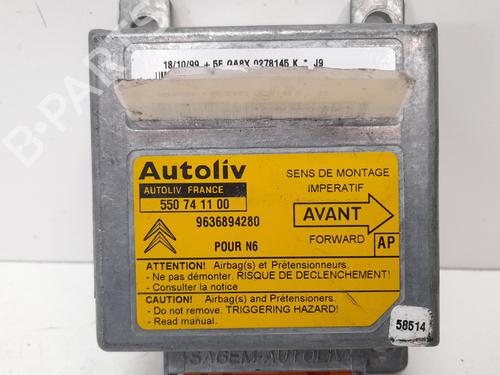 Used ECU airbags CITROËN XSARA Coupe (N0) 1.4 i (75 hp) 12714325