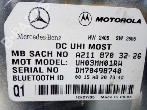 Electronic module MERCEDES-BENZ CLS (C219) CLS 350 (219.356) | BP12699024M83 