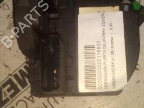 Front left lock NISSAN MICRA III (K12) 1.2 16V | BP12693954C98 