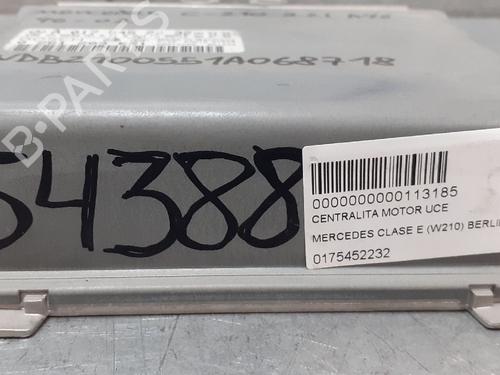 Used Engine control unit (ECU) MERCEDES-BENZ E-CLASS (W210) E 320 (210.055) (220 hp) 12691626