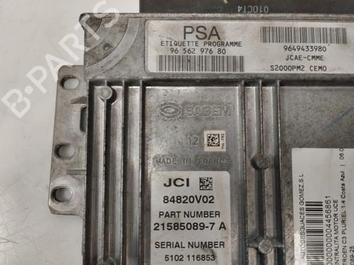 Engine control unit (ECU) CITROËN C3 Pluriel (HB_) 1.4 | BP30699143M57 - Image 3