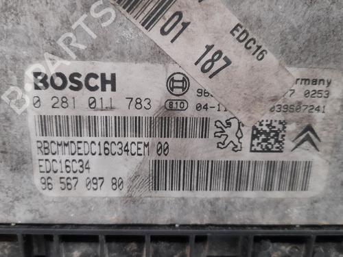 Engine control unit (ECU) PEUGEOT 206 Hatchback (2A/C) 1.4 HDi eco 70 | BP12770414M57 