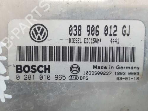 Engine control unit (ECU) SKODA FABIA I (6Y2)  | BP12738699M57 