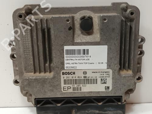 Used Engine control unit (ECU) OPEL ASTRA H TwinTop (A04) 1.9 CDTi (L67) (150 hp) 15123139