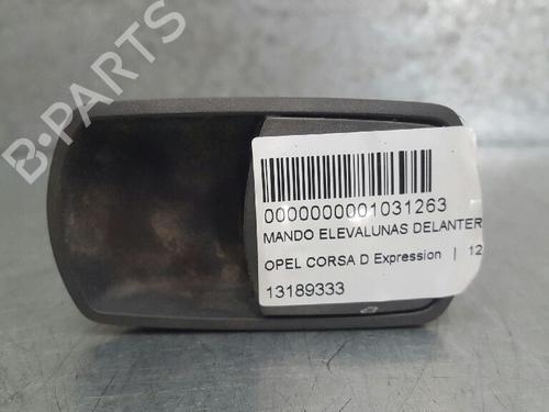 Used Right front window switch OPEL CORSA D (S07) [2006-2015]  12901742