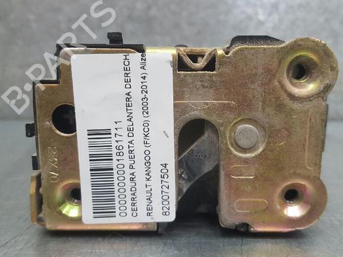 Front right lock RENAULT KANGOO (KC0/1_) 1.5 dCi | BP12726297C97 