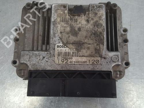 Engine control unit (ECU) FIAT STILO (192_) 1.9 D Multijet | BP12799714M57 