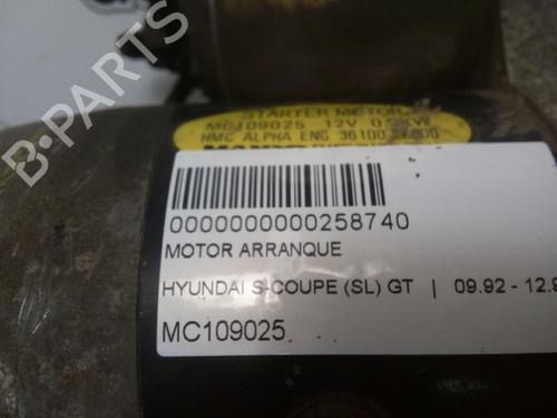 Startmotor HYUNDAI S COUPE (SLC) 1.5 i Turbo (116 hp) 12767824