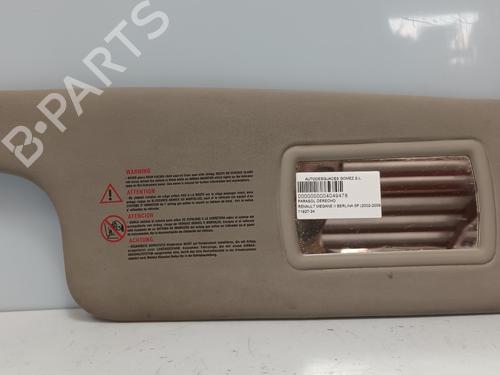Used Right sun visor RENAULT MEGANE II (BM0/1_, CM0/1_) 1.9 dCi (131 hp) 20334812
