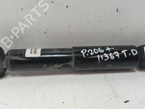 Højre bagtil støddæmper PEUGEOT 206+ (2L_, 2M_) 1.1 (60 hp) 16891087