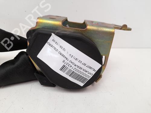 Used Rear left seatbelt PEUGEOT 307 CC (3B) 2.0 16V (136 hp) 12743867