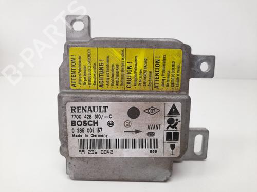 Used ECU airbags RENAULT CLIO II (BB_, CB_) 1.2 (BB0A, BB0F, BB10, BB1K, BB28, BB2D, BB2H, CB0A,... (58 hp) 12759548