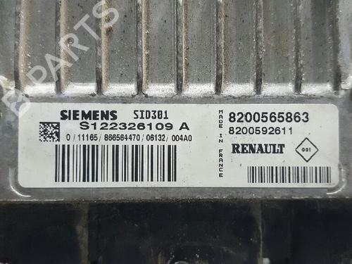 Engine control unit (ECU) RENAULT SCÉNIC II (JM0/1_)  | BP12752010M57 