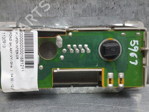 Interior roof light FORD GALAXY I (WGR) 1.9 TDI | BP12727387I8 