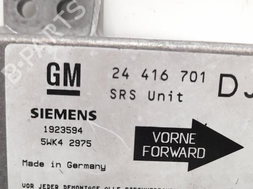 ECU airbags OPEL VECTRA B (J96) 2.0 DTI 16V (F19) | BP12730949M53 