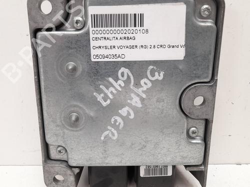 ECU airbags CHRYSLER VOYAGER IV (RG, RS) 2.8 CRD | BP12734689M53 
