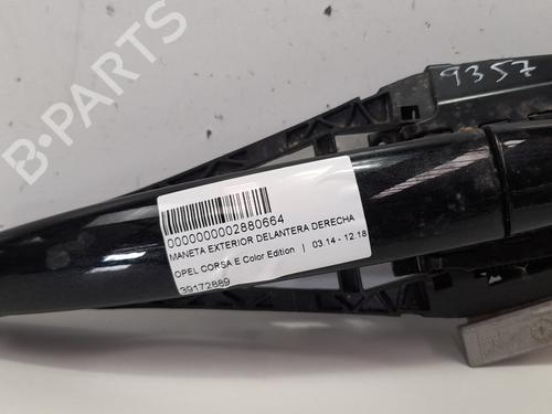 Høyre foran utvendig håndtak OPEL CORSA E (X15) 1.4 (08, 68) (90 hp) 12781169