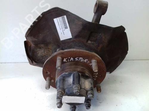 Left front steering knuckle KIA SPORTAGE II (JE_, KM_) 2.0 CRDi 4WD | BP12747239M25 