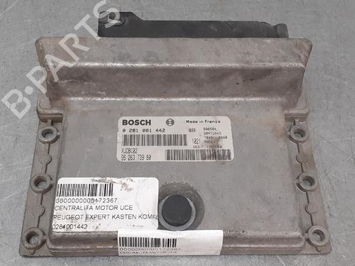 Engine control unit (ECU) PEUGEOT EXPERT (224_) 1.9 TD | BP12718688M57 