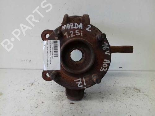 Left front steering knuckle MAZDA 2 (DY) 1.2 (DY3W) | BP12746915M25 