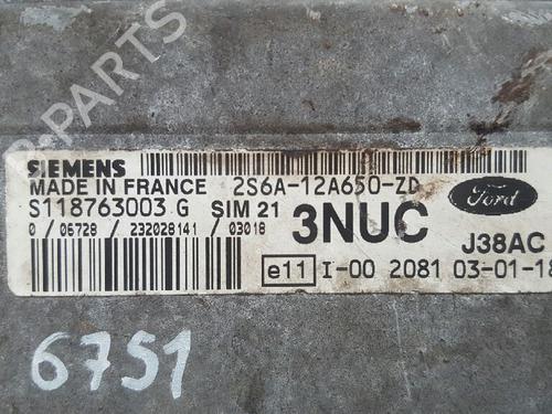 Engine control unit (ECU) FORD FIESTA V (JH_, JD_) 1.3 | BP12741149M57 