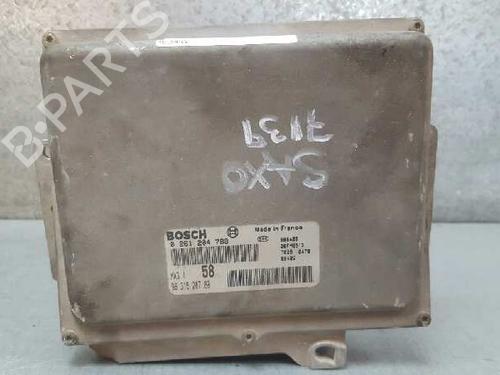 Used Engine control unit (ECU) CITROËN SAXO (S0, S1) 1.1 X, SX (60 hp) 12748035