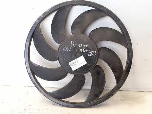 Used Radiator fan PEUGEOT 206 Hatchback (2A/C) 1.6 16V (109 hp) 12727084