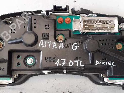 Instrument cluster OPEL ASTRA G Saloon (T98) 1.7 DTI 16V (F69) | BP12697734C47 