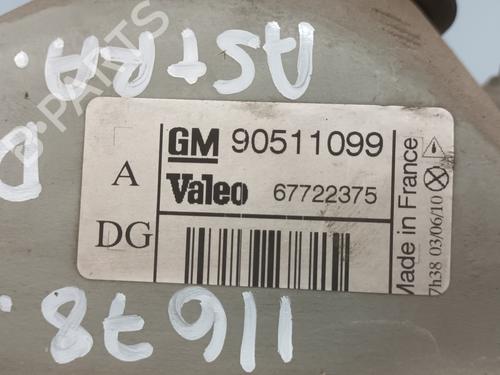 Left headlight OPEL ASTRA F Saloon (T92) 1.6 i 16V (F19, M19) | BP18820544C28 