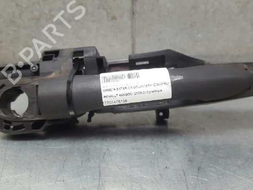 Used Front left exterior door handle RENAULT KANGOO / GRAND KANGOO II (KW0/1_) 1.5 dCi 85 (KW0K, KW0L, KW0B) (86 hp) 12751307