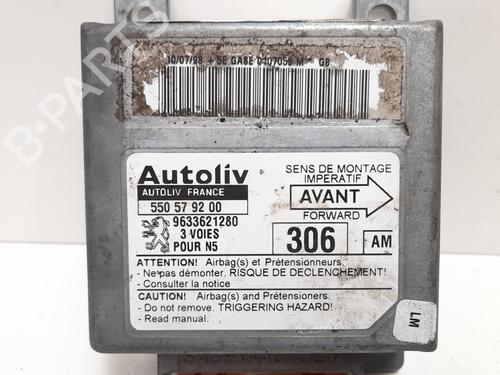 ECU airbags PEUGEOT 306 (7B, N3, N5) 1.9 SLD (68 hp) 12721763