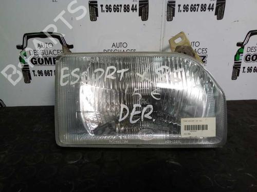 Used Right headlight FORD ESCORT IV (GAF, AWF, ABFT) 1.4 (73 hp) 12712082