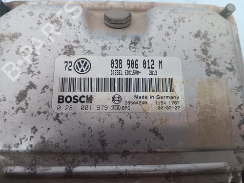 Engine control unit (ECU) VW GOLF IV (1J1) 1.9 TDI | BP26233942M57 
