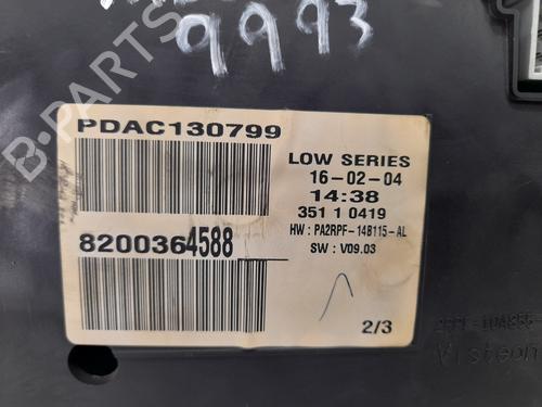 Instrument cluster RENAULT MEGANE II (BM0/1_, CM0/1_) 1.5 dCi (BM02, BM13, BM2A, CM02, CM13) | BP12821141C47 