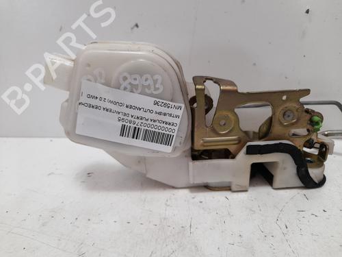 Front right lock MITSUBISHI OUTLANDER I (CU_W)  | BP12851707C97 