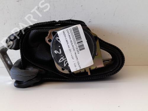 Used Rear left seatbelt MAZDA 2 (DY) 1.4 (80 hp) 12695304