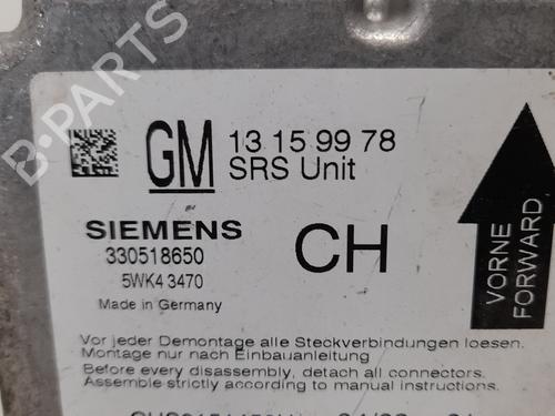 ECU airbags OPEL SIGNUM Hatchback (Z03) 1.8 (F48) | BP12907038M53 