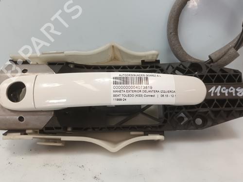 Used Front left exterior door handle SEAT TOLEDO IV (KG3) [2012-2019]  29140263