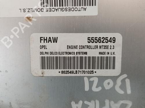 Engine control unit (ECU) OPEL ZAFIRA / ZAFIRA FAMILY B (A05) 1.6 (M75) | BP29981900M57