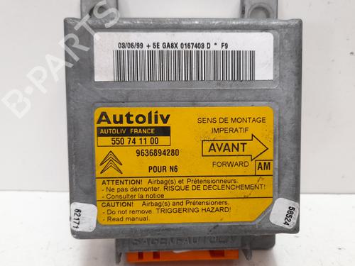 Used ECU airbags CITROËN XSARA (N1) 1.9 D (70 hp) 12714136