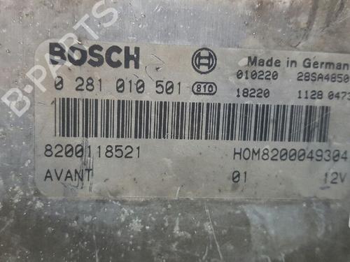 Engine control unit (ECU) RENAULT CLIO II (BB_, CB_) 1.9 D (B/CB0E, BB0J) | BP12803356M57 
