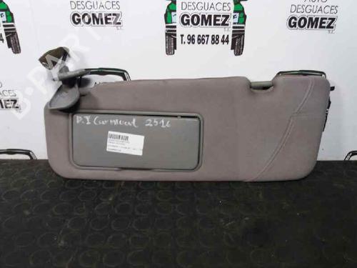 Used Left sun visor KIA CARNIVAL II (GQ) 2.9 CRDi (144 hp) 12814600