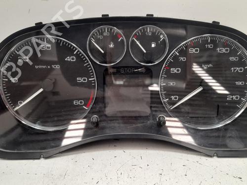 Used Instrument cluster PEUGEOT 307 (3A/C) 1.6 HDi (90 hp) 12784160