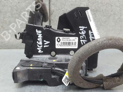 Venstre bak lås RENAULT MEGANE IV Hatchback (B9A/M/N_) 1.5 dCi 110 (B9A3) (110 hp) 12750309