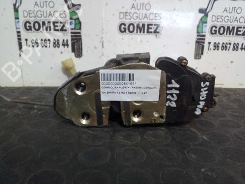 Used Rear right lock KIA SHUMA I (FB) 1.5 i 16V (AFB242) (88 hp) 12813889