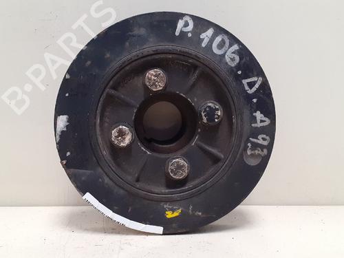 Used Pulley PEUGEOT 106 I (1A, 1C) 1.4 D (50 hp) 13969625